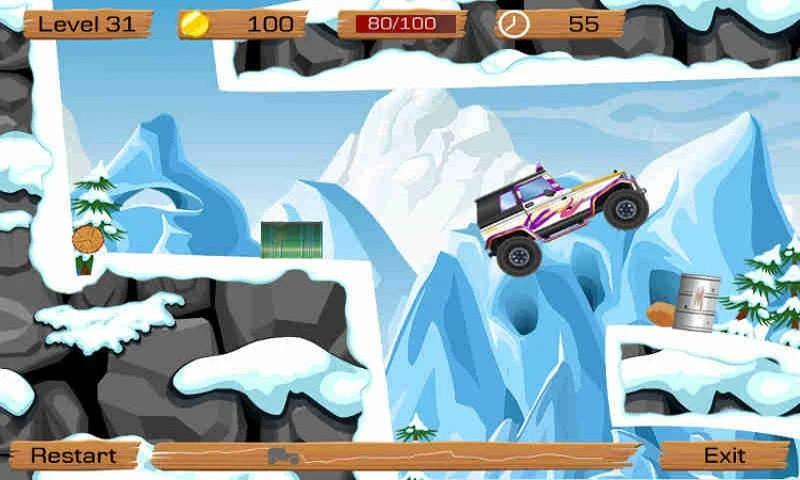 雪地越野游戏截图1