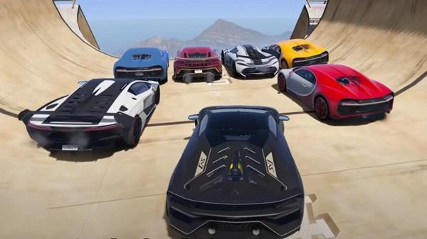 汽车特技多人版手游截图0