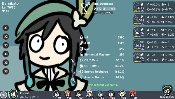 silly wisher原神抽卡游戏