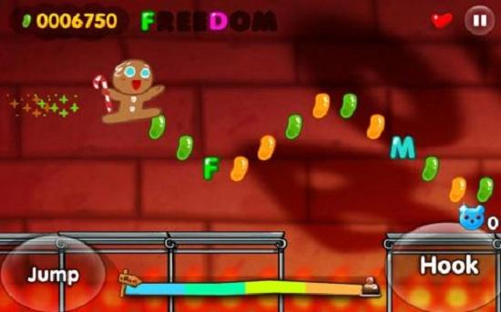 姜饼人大逃亡游戏截图0