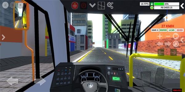 巴西公交模拟器汉化版截图1