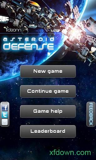 空间塔防战(asteroid defense)截图0