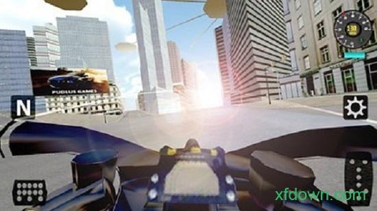 城市摩托车玩特技