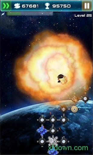 空间塔防战(asteroid defense)截图1