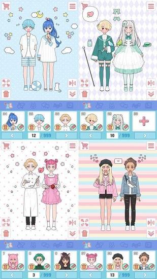 莉莉日记换装游戏截图2