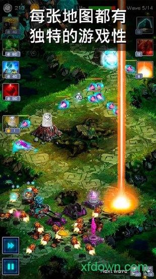 古老星球经典塔防游戏截图2