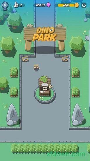 疯狂恐龙公园游戏(dino park)截图0