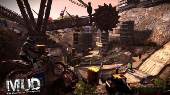 越野摩托车赛游戏截图0