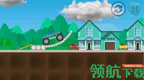 怪物卡车跳跃游戏最新版