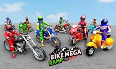 越野车比赛巨型坡道汉化版截图1