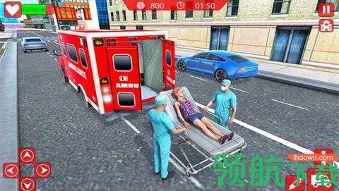 救护车驾驶模拟器游戏中文版截图0