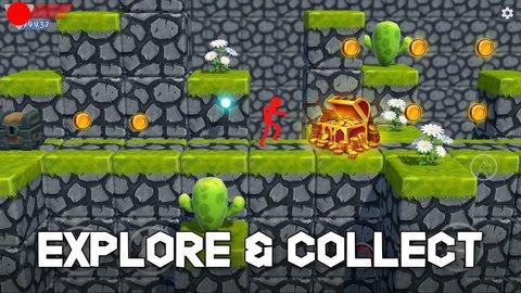 红蓝火柴人大冒险安卓版截图1