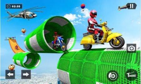 越野车比赛巨型坡道汉化版截图0