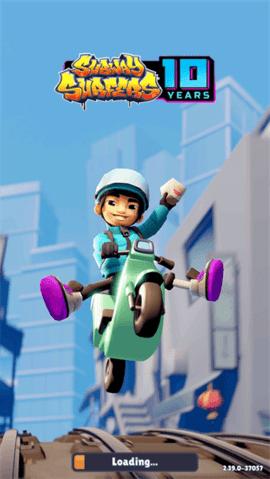 地铁跑酷国际服冰雪版(内置菜单)截图0