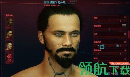 赛博朋克2077捏脸展示无马赛克