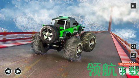 怪物卡车超级坡道破解版截图2