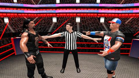 摔跤革命3D无限血量破解版截图0