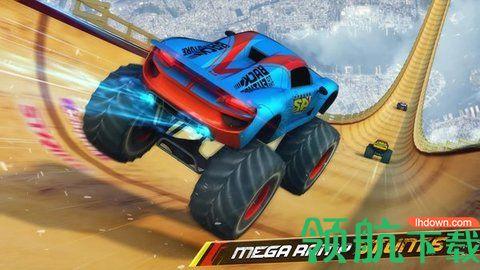 怪物卡车超级坡道破解版截图1