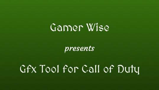 Gfx Tool for Call of Duty手机版