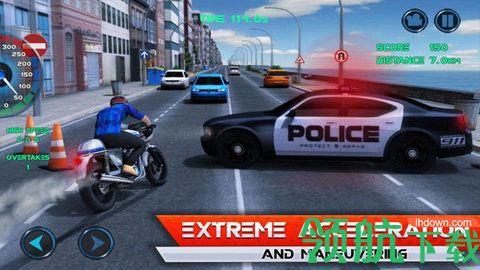 高速交通摩托车漂移中文版截图0