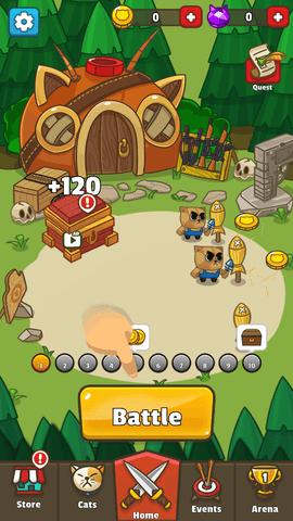 猫咪军队竞技场中文版截图0