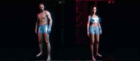 赛博朋克2077捏脸展示无马赛克截图1