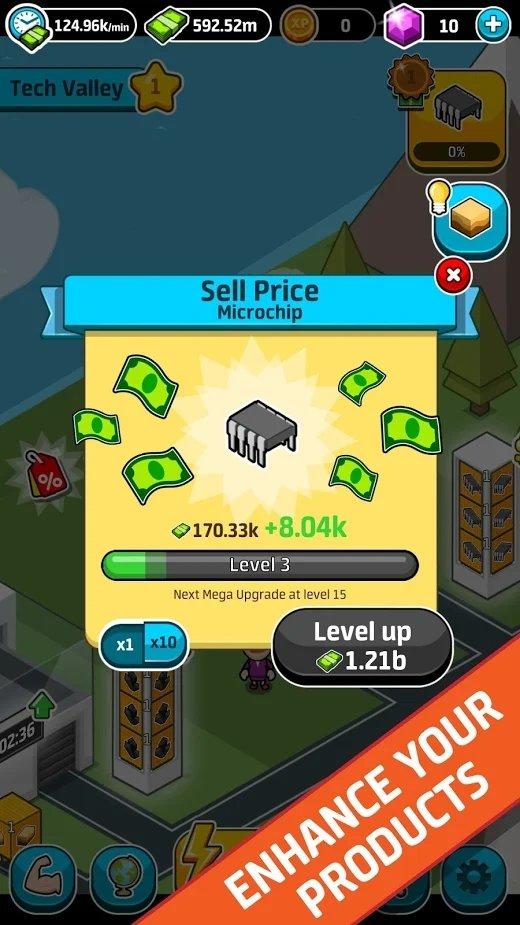 闲置工业世界无限金币版 安卓版1.0.21截图3