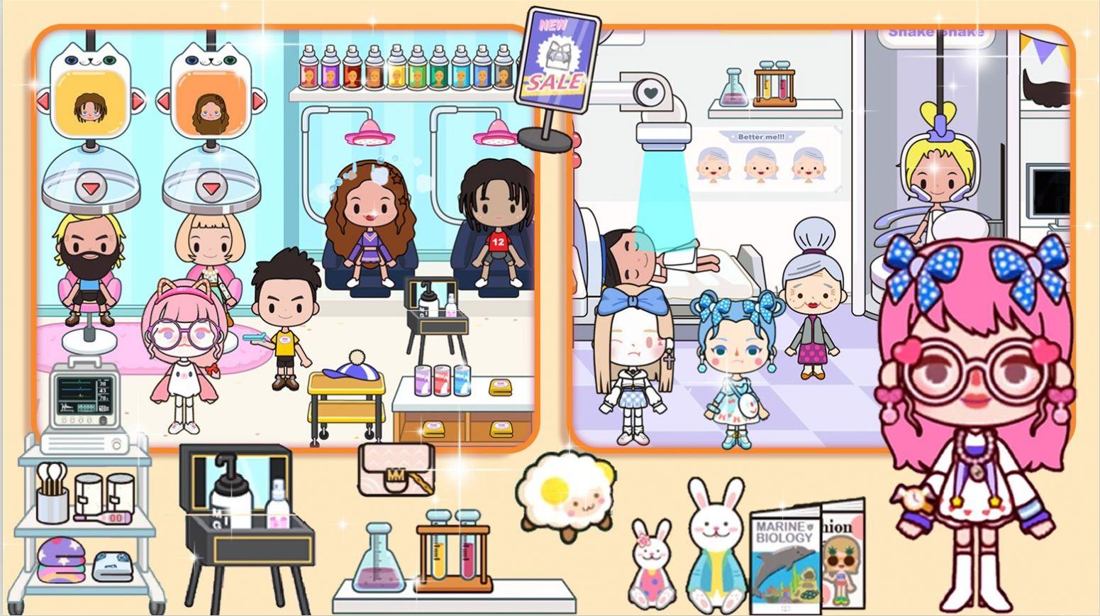 落樱小镇有风小馆游戏截图1