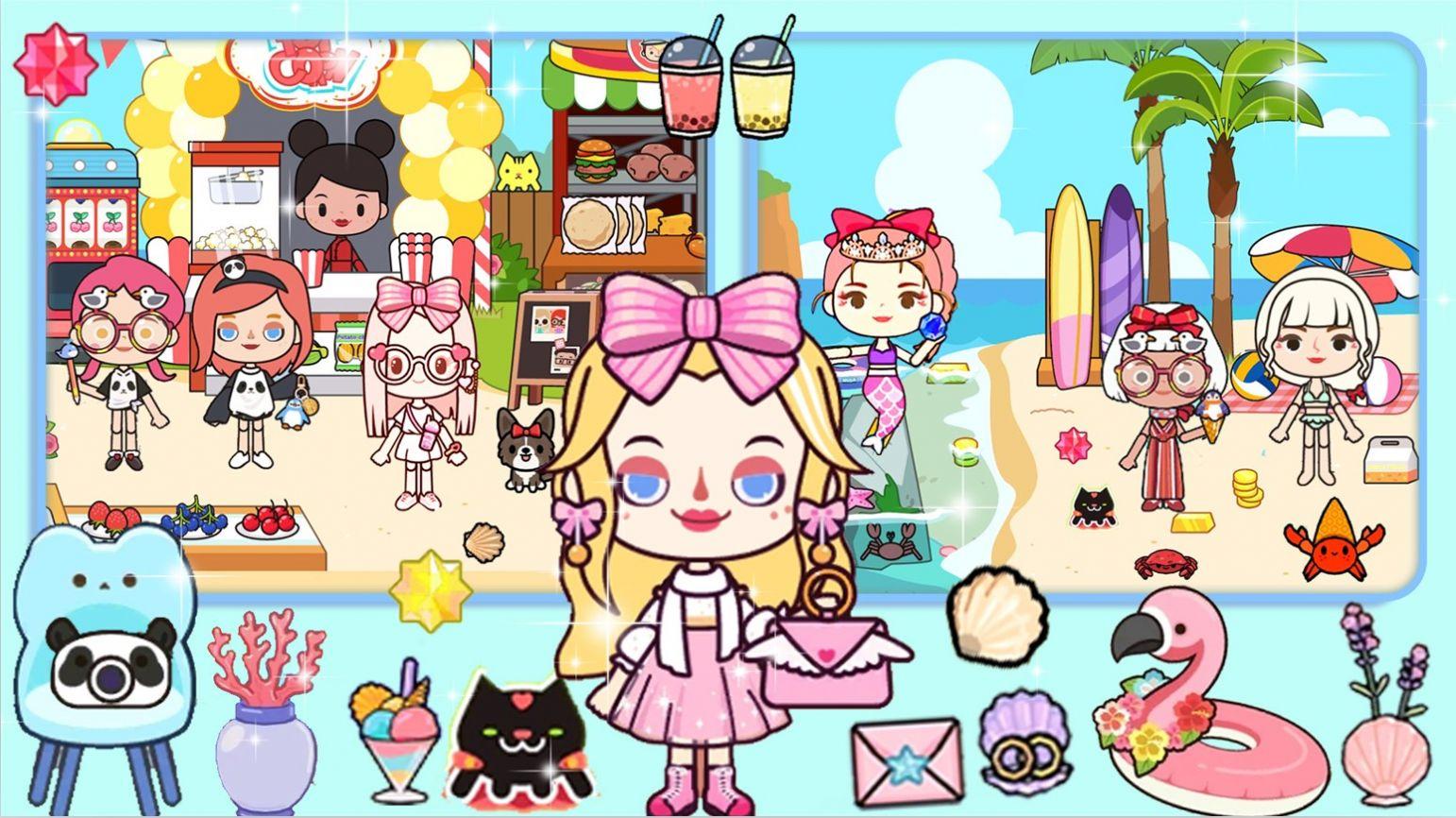 落樱小镇有风小馆游戏截图0