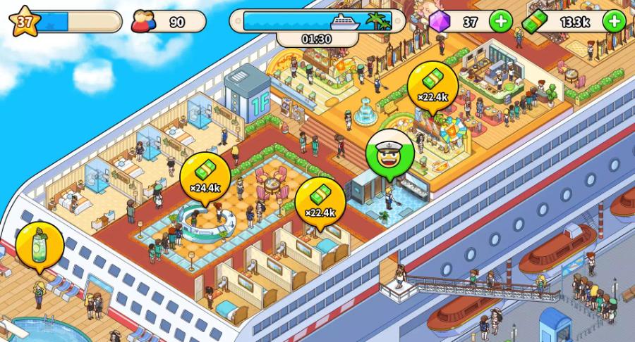 我的豪华游轮截图2