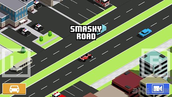 像素公路狂飙破解版 (Smashy Road: Wanted)安卓版v1.2.5截图1