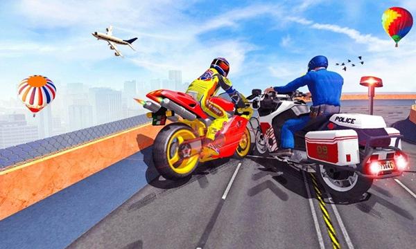 警车特技赛车 安卓版v5.1.8截图1