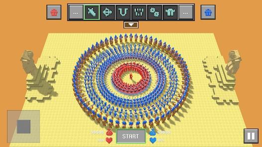 块状布娃娃之战游戏安卓版截图1