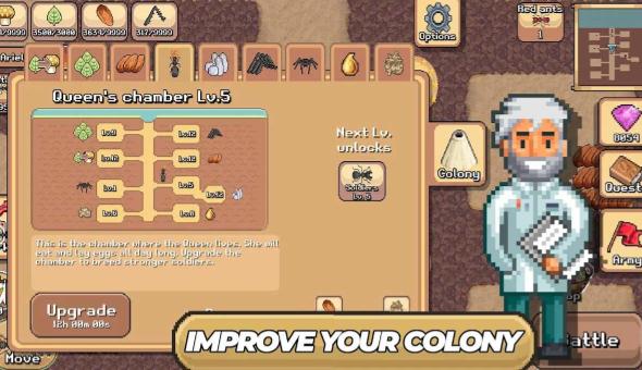 口袋蚂蚁殖民地模拟器中文版 安卓版v0.0969截图2