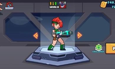 金属火太空入侵者游戏截图1