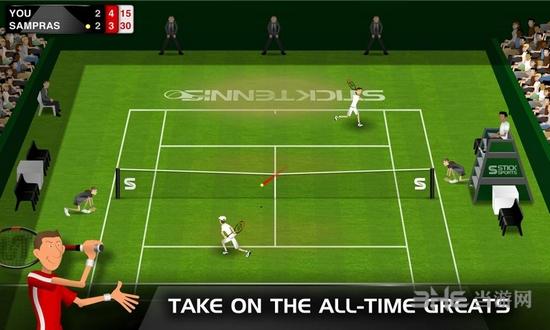 Stick Tennis破解版 完整解锁版V1.6.7截图2