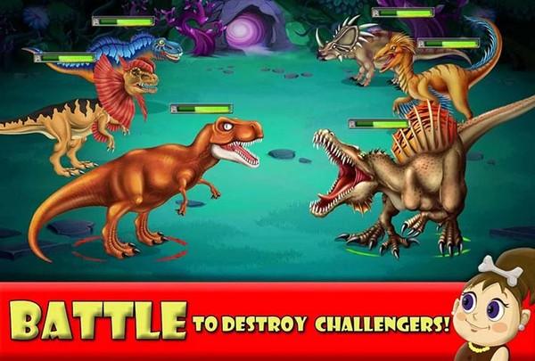 迪诺之战破解版无限钻石 (Dino Battle)最新版v13.54截图2