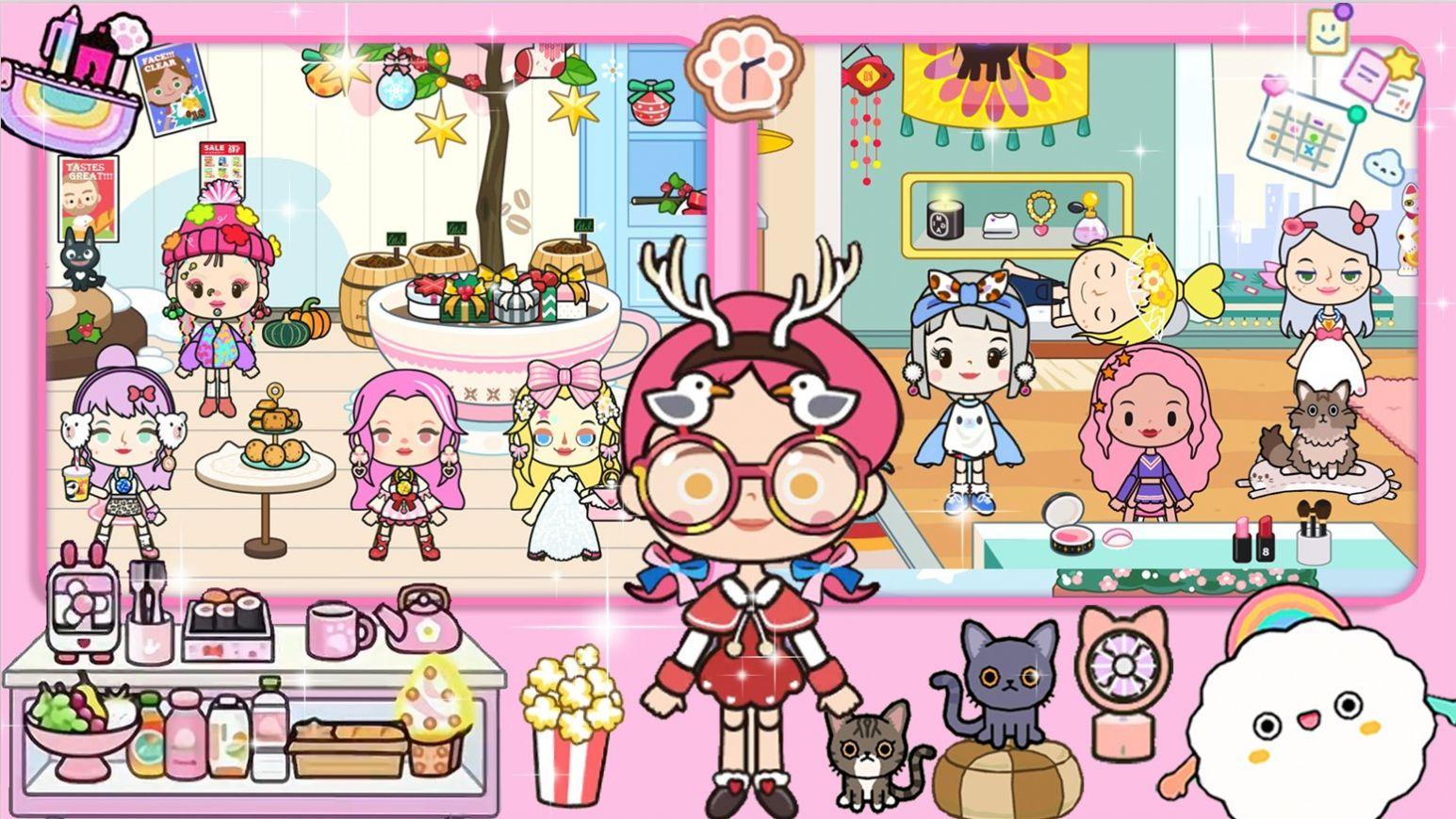 落樱小镇有风小馆游戏截图2