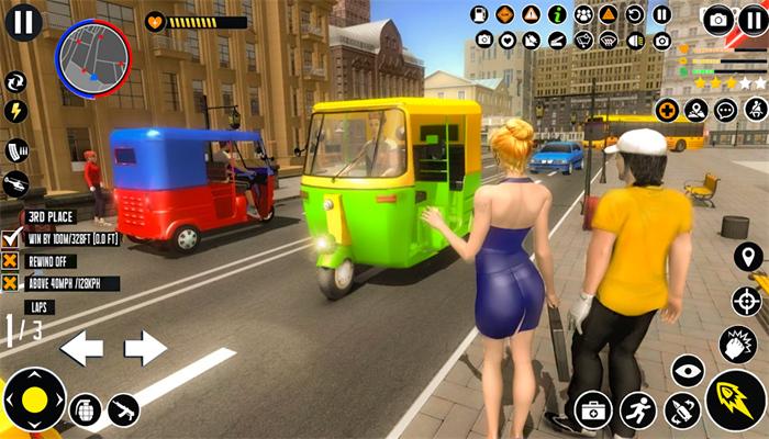 印度嘟嘟自动人力车截图2