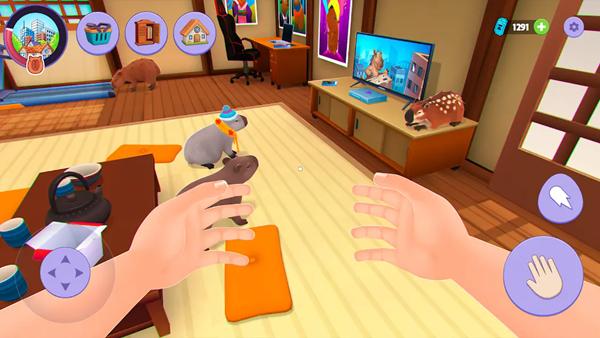 水豚模拟器:可爱的宠物图片2