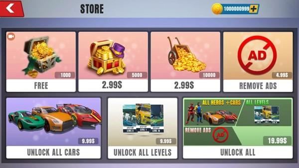 超级英雄出租车模拟器 手机版v2.4截图1