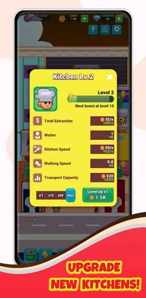 闲置经理餐厅大亨 安卓版v0.08截图0