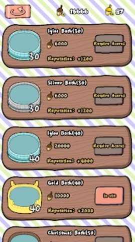 喵喵汗蒸馆游戏截图2