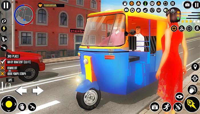 印度嘟嘟自动人力车截图0