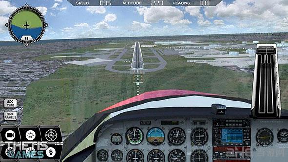 飞行模拟驾驶2017 (Flight Simulator FlyWings 2017)安卓版v6.1.0截图1
