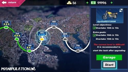 摩托车竞速赛无限金币钞票版 安卓版v1.0.1截图0