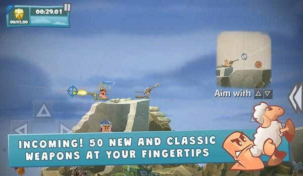百战天虫WMD (Worms W.M.D)安卓免费版v1.2.809093截图2