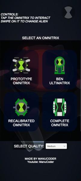 少年骇客模拟器单机版 (Omnitrix Simulator)安卓版v2.6.2截图1