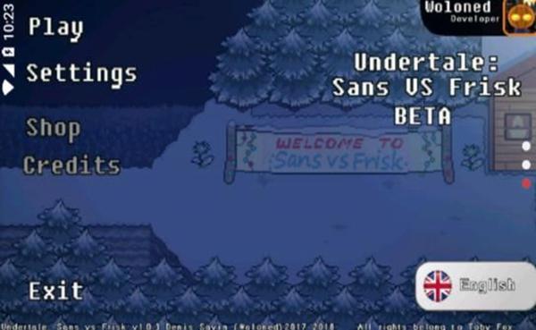 残暴sans模拟器 安卓版v1.1截图0