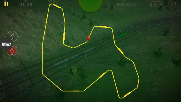 电动火车模拟器内置修改器版 最新安卓版v0.709截图1